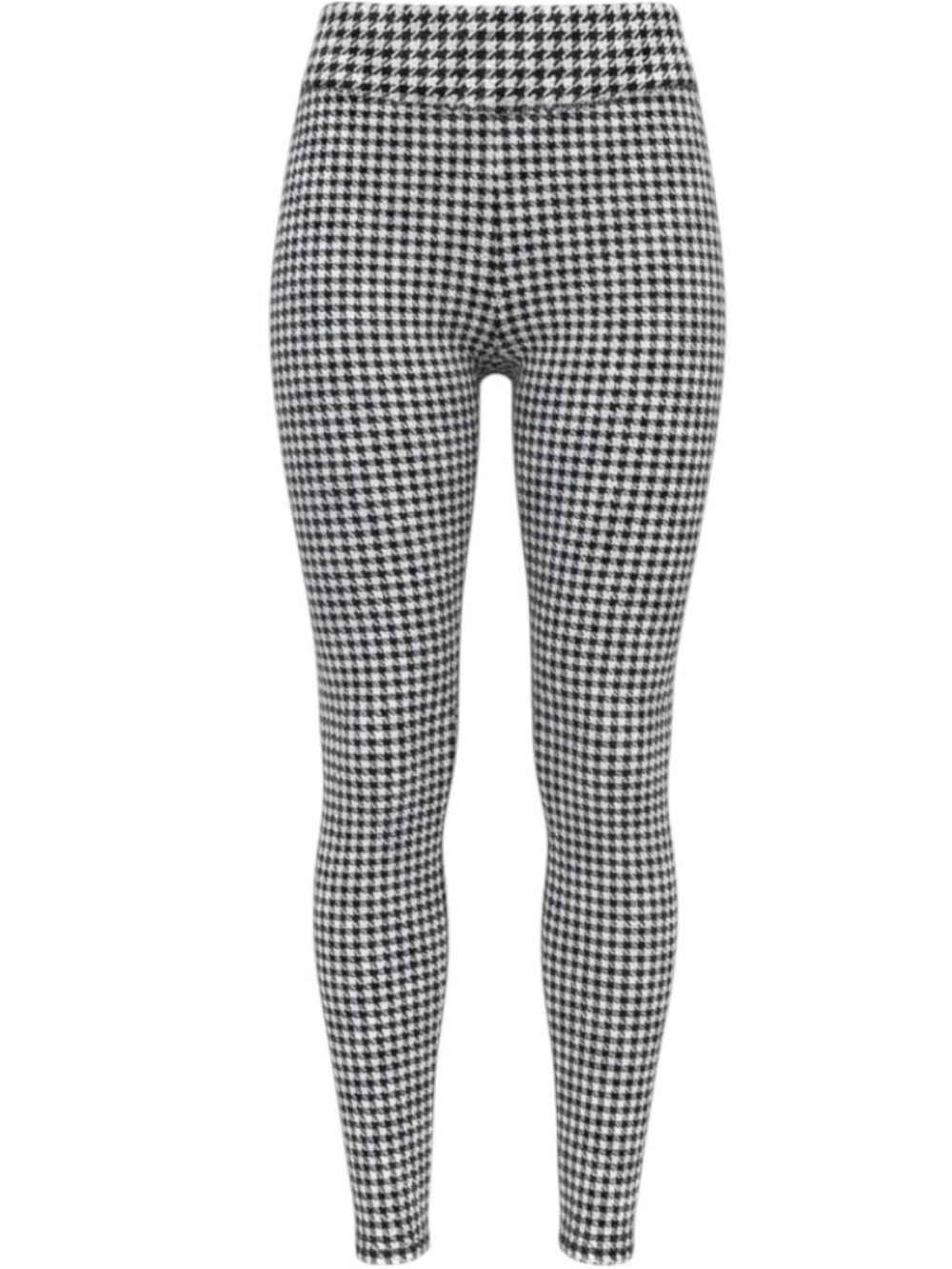 Nike Leggings Women Small Black White EUC Houndstooth Dri-FIT DD4563-100 • 3/$10